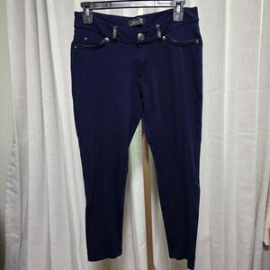Seven7 Women's Navy and Blue Jeans
